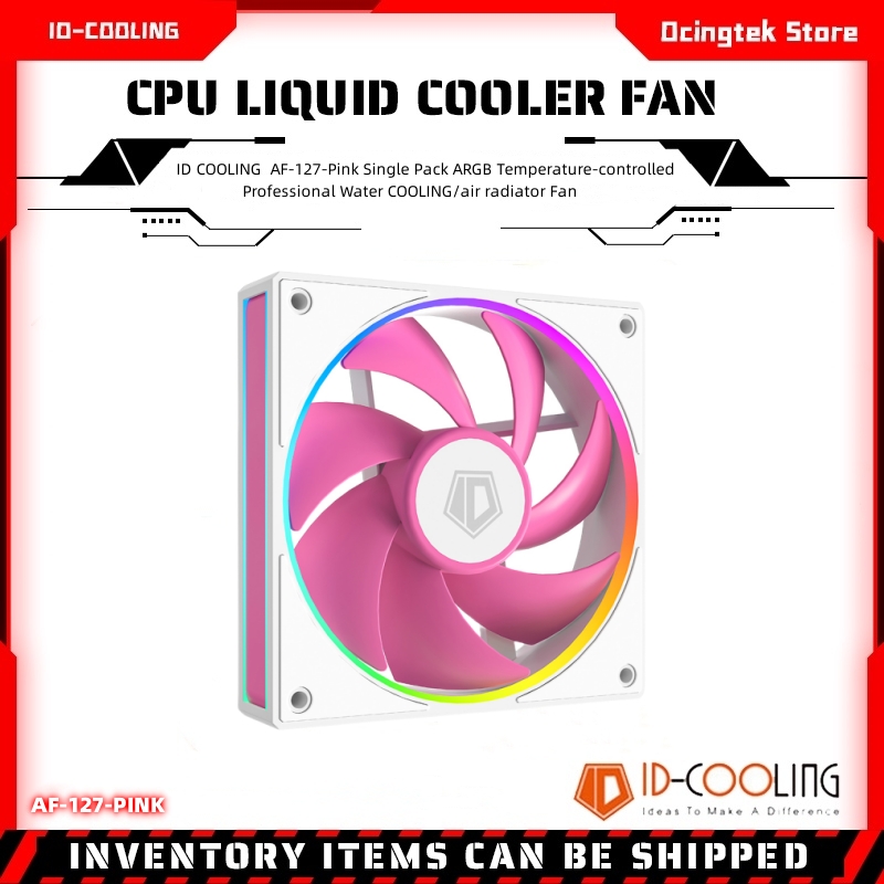 Case Fan Controller - ID COOLING AF-127-Pink Pack simple ARGB
