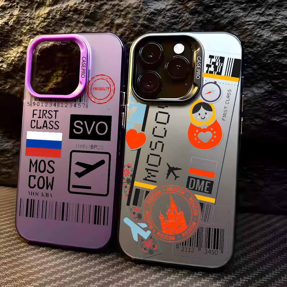 Matte Pc Case - Coque de téléphone motif billet d'avion