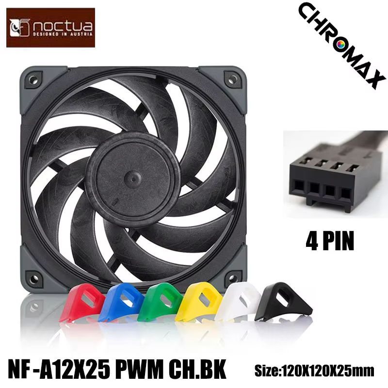 Case Fan Controller - Noctua NF-A12x25 PWM 12CM ventilateur de
