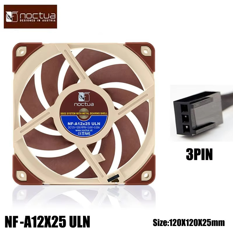Noctua NF-A12x25 PWM 12CM vent - Case Fan Controller avis et prix