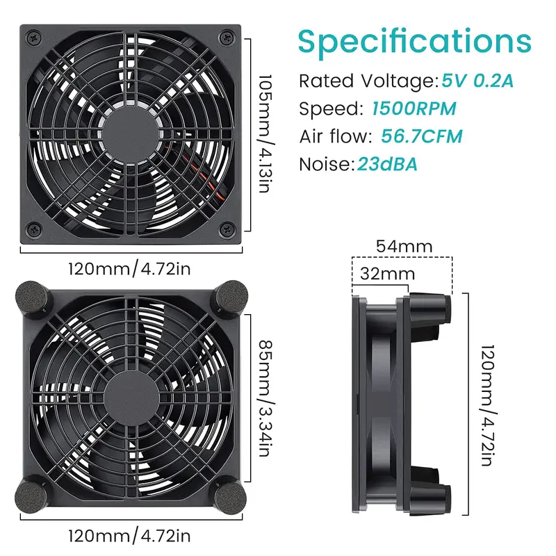Ventilateur de boîtier PC USB  - Pc Chassis avis et prix
